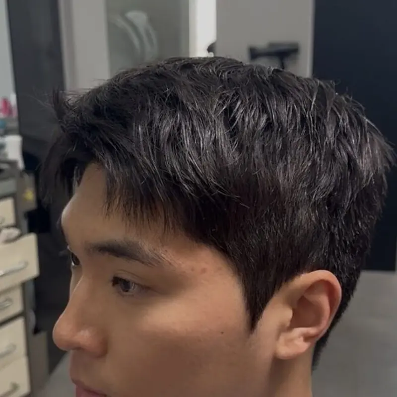열펌 스타일