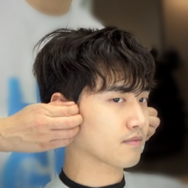 마무리 후 머리